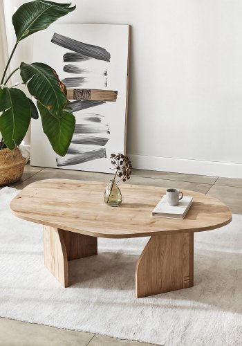 NORDV�RK Rock - Safir Eik Sofabord