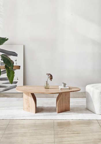 NORDV�RK Rock - Safir Eik Sofabord