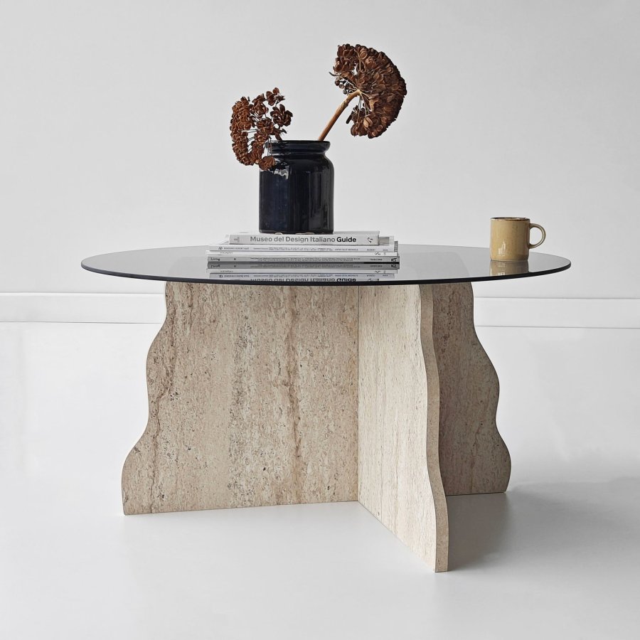 NORDV�RK Butterfly - Travertine, Fuge soffbord