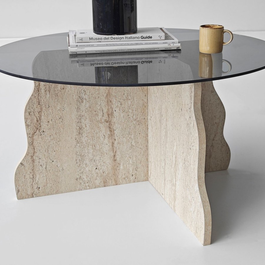 NORDV�RK Butterfly - Travertine, Fuge soffbord