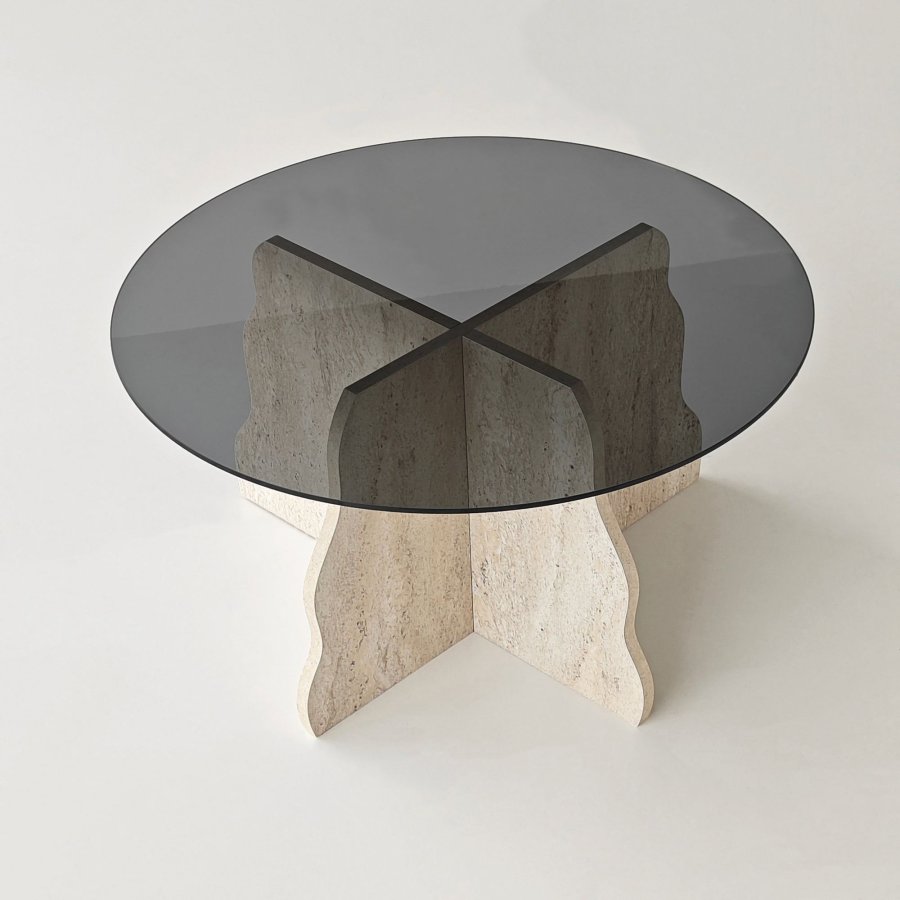 NORDV�RK Butterfly - Travertine, Fuge soffbord