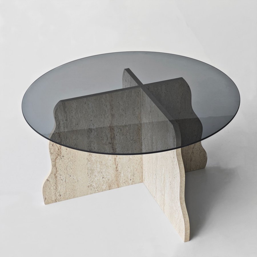 NORDV�RK Butterfly - Travertine, Fuge soffbord
