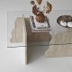 NORDV�RK Canyon � Travertin, Transparent soffbord