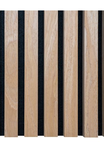 HOUSE NORDIC Akustisk panel trefiner, naturlig, eikelook, 2400x600x22 mm