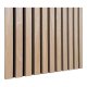 HOUSE NORDIC Akustisk panel trefiner, naturlig, eikelook, 2400x600x22 mm