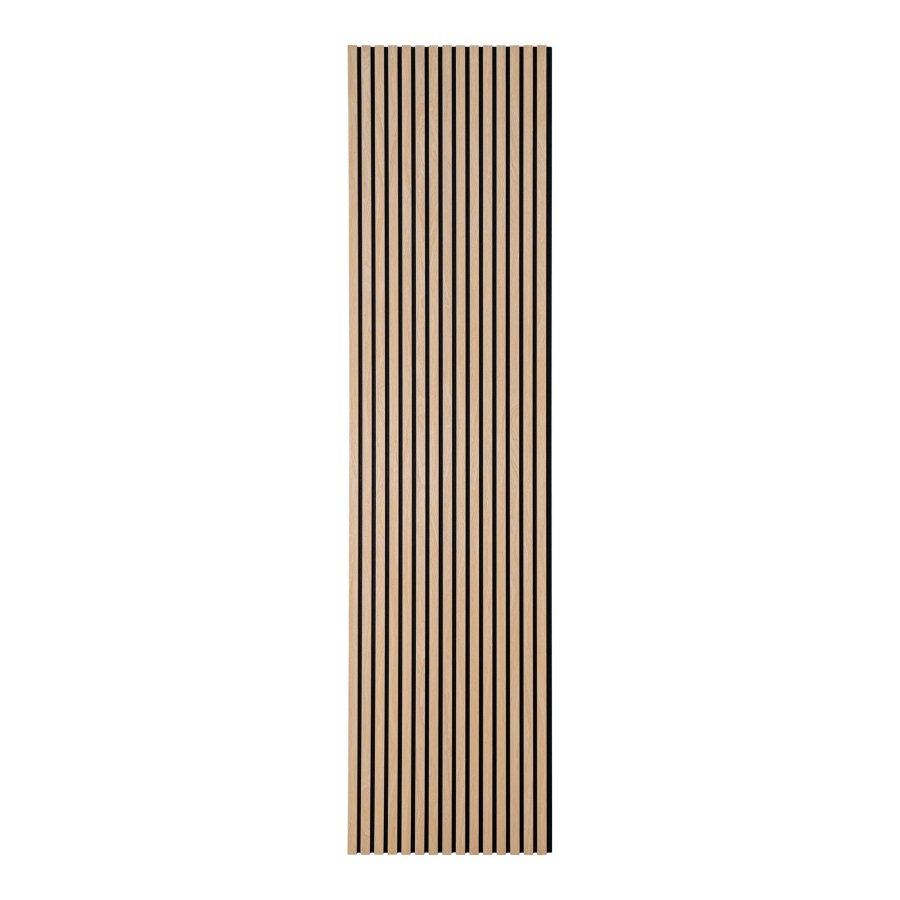 HOUSE NORDIC Akustisk panel trefiner, naturlig, eikelook, 2400x600x22 mm