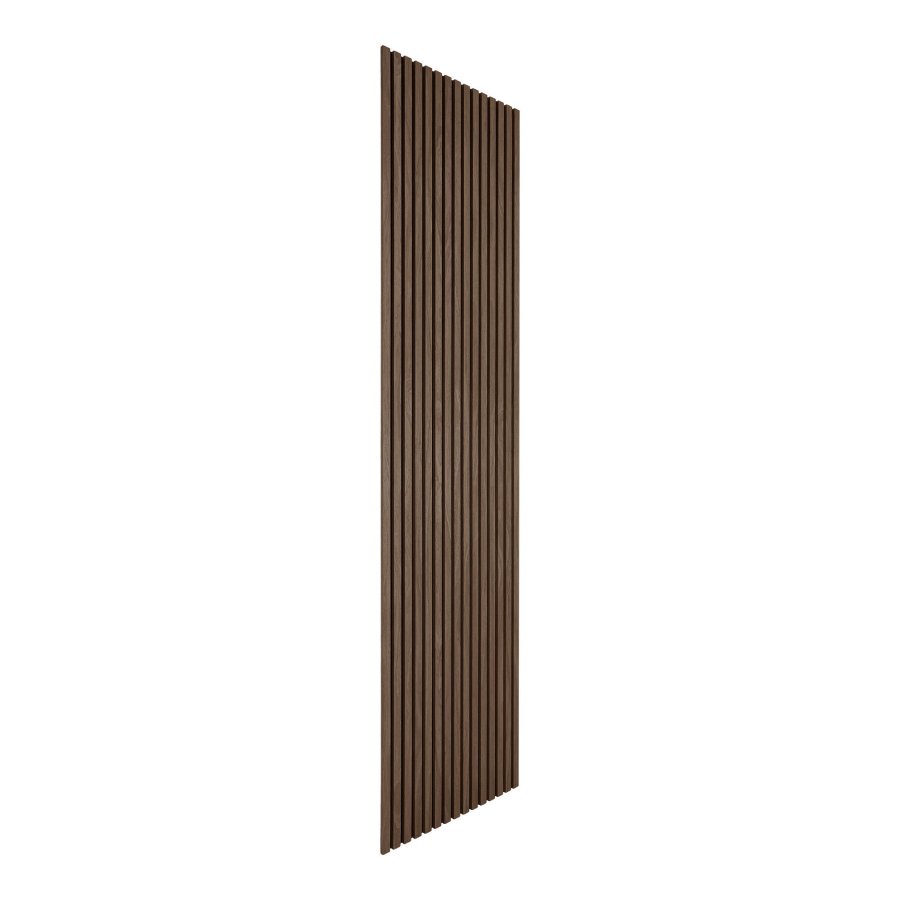 HOUSE NORDIC akustikkpanel - brun valnttutseende trefiner (2400x600x22mm)