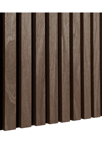 HOUSE NORDIC akustikkpanel - brun valnttutseende trefiner (2400x600x22mm)