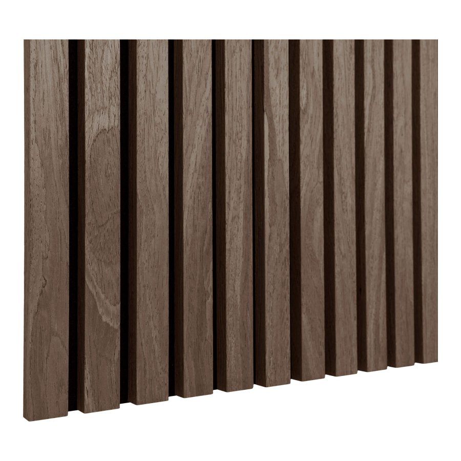 HOUSE NORDIC akustikkpanel - brun valnttutseende trefiner (2400x600x22mm)