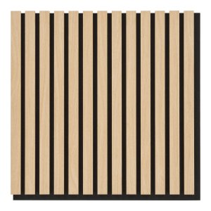 HOUSE NORDIC akustikkpanel - naturlig eikefiner (520x520x22mm)