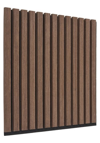 HOUSE NORDIC akustikkpanel - brun valnttlook trefiner (520x520x22mm)