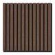 HOUSE NORDIC akustikkpanel - brun valnttlook trefiner (520x520x22mm)
