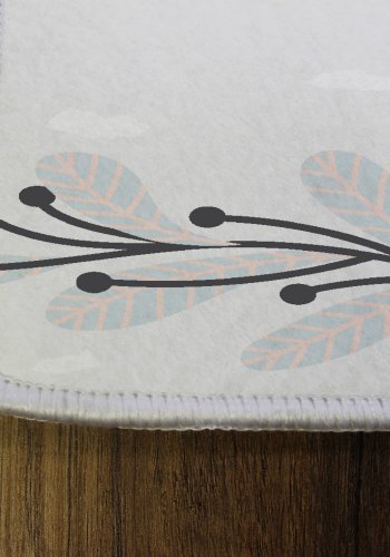 TEPPI HMNT139 gulvtppe til brn, rektangulr - multifarvet polyester (100x200)