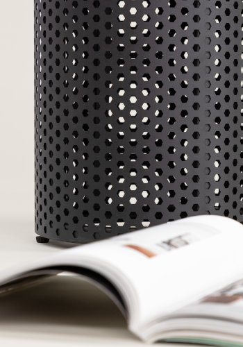 VIND COLLECTION Bearsden x Josefin Lustig sidebord, rundt - sort stl (40)