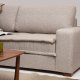 NORDVRK Lena Corner (CHL-3R) - Sandbeige hjrnesofa
