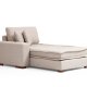 NORDVRK Lena Corner (CHL-3R) - Sandbeige hjrnesofa