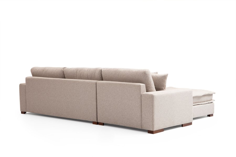 NORDVRK Lena Corner (CHL-3R) - Sandbeige hjrnesofa