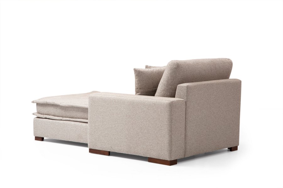 NORDVRK Lena Corner (L3-CHL) - Sandbeige hjrnesofa
