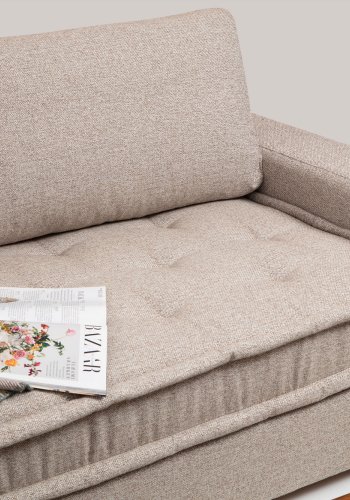 NORDVRK Lena Corner (L3-CHL) - Sandbeige hjrnesofa