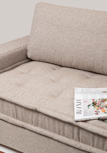 NORDVRK Lena Corner (L3-CHL) - Sandbeige hjrnesofa