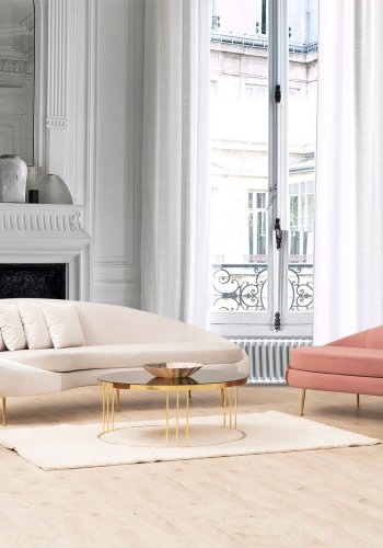 NORDVRK Eses Left - Beige 3-seters sofa