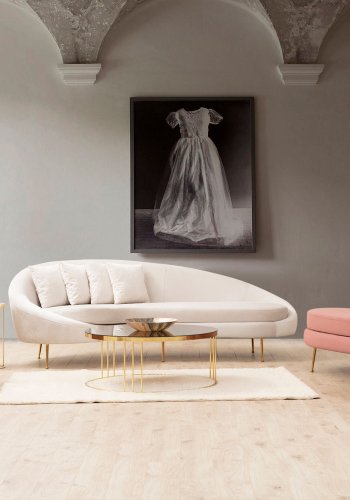 NORDVRK Eses Left - Beige 3-seters sofa