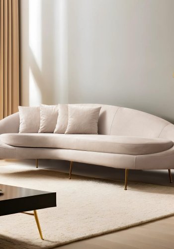 NORDVRK Eses Left - Beige 3-seters sofa