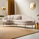 NORDVRK Eses Left - Beige 3-seters sofa