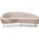 NORDVRK Eses Left - Beige 3-seters sofa