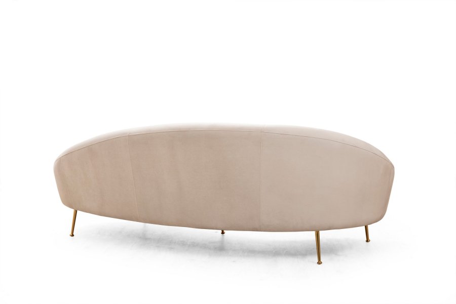 NORDVRK Eses Left - Beige 3-seters sofa