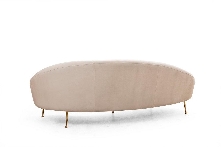 NORDVRK Eses Hyre - Beige 3-seters sofa