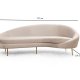 NORDVRK Eses Hyre - Beige 3-seters sofa