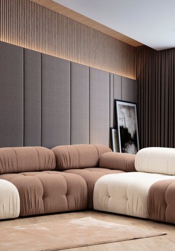 NORDVRK Bubble O1 - Cream Bouclette 1-seters sofa