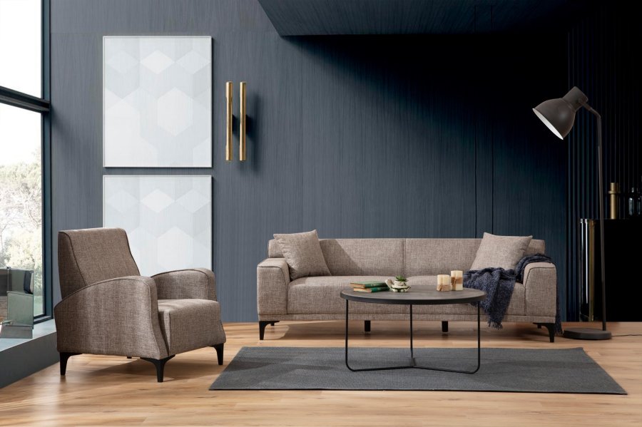NORDVRK Petra 3 - Fawn 3-seters sofa