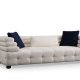 NORDVRK Boston 3 - Hvit 3-seters sofa