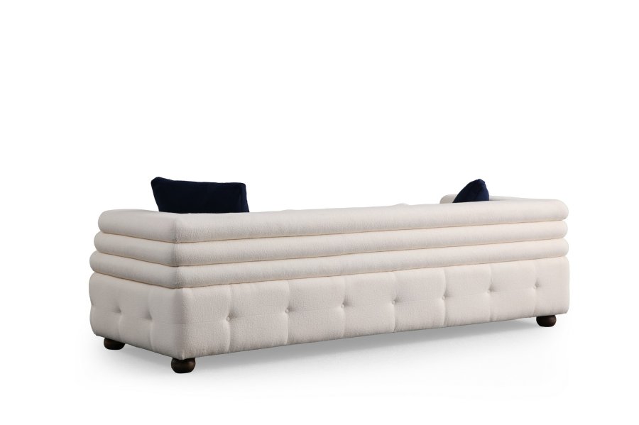 NORDVRK Boston 3 - Hvit 3-seters sofa