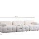 NORDVRK Petite 3 - Hvit 3-seters sofa