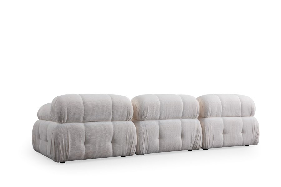 NORDVRK Petite 3 - Hvit 3-seters sofa