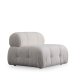 NORDVRK Petite 3 - Hvit 3-seters sofa