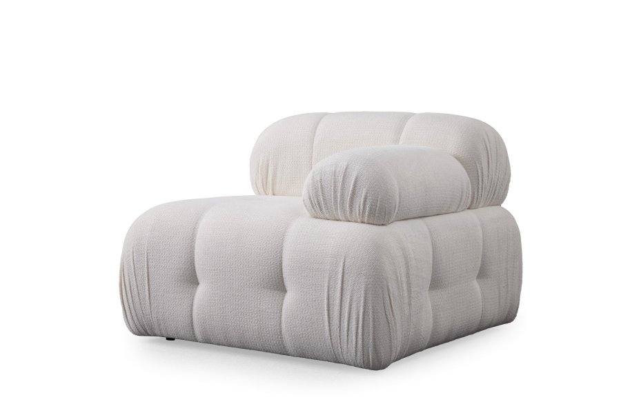 NORDVRK Petite 3 - Hvit 3-seters sofa