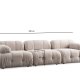 NORDVRK Petite 3 - Kremfarget 3-seters sofa