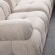 NORDVRK Petite 3 - Kremfarget 3-seters sofa