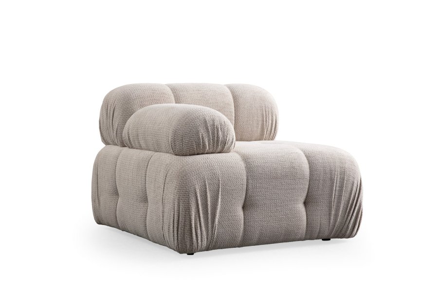 NORDVRK Petite 3 - Kremfarget 3-seters sofa