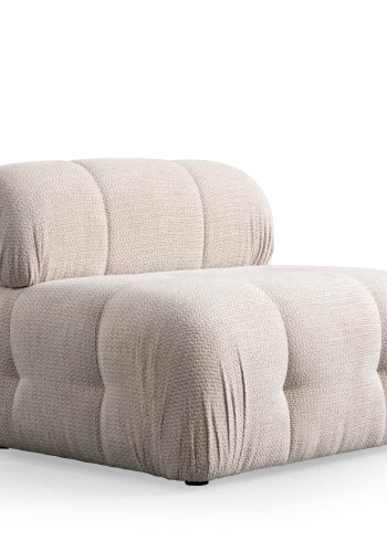 NORDVRK Petite 3 - Kremfarget 3-seters sofa