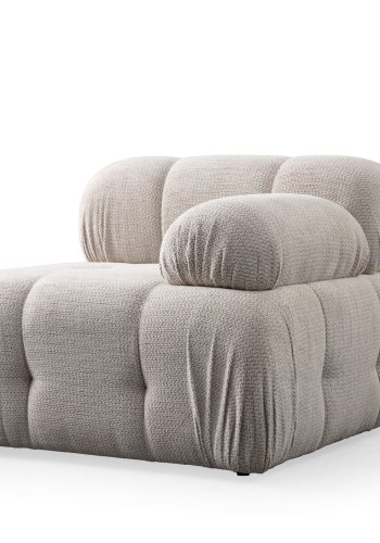 NORDVRK Petite 3 - Kremfarget 3-seters sofa