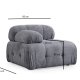 NORDVRK Petite 3 - Gr 3-seters sofa