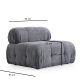 NORDVRK Petite 3 - Gr 3-seters sofa