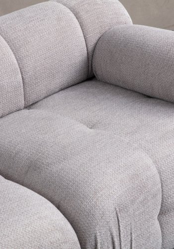 NORDVRK Petite 3 - Lys gr 3-seters sofa