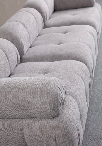 NORDVRK Petite 3 - Lys gr 3-seters sofa