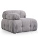 NORDVRK Petite 3 - Lys gr 3-seters sofa